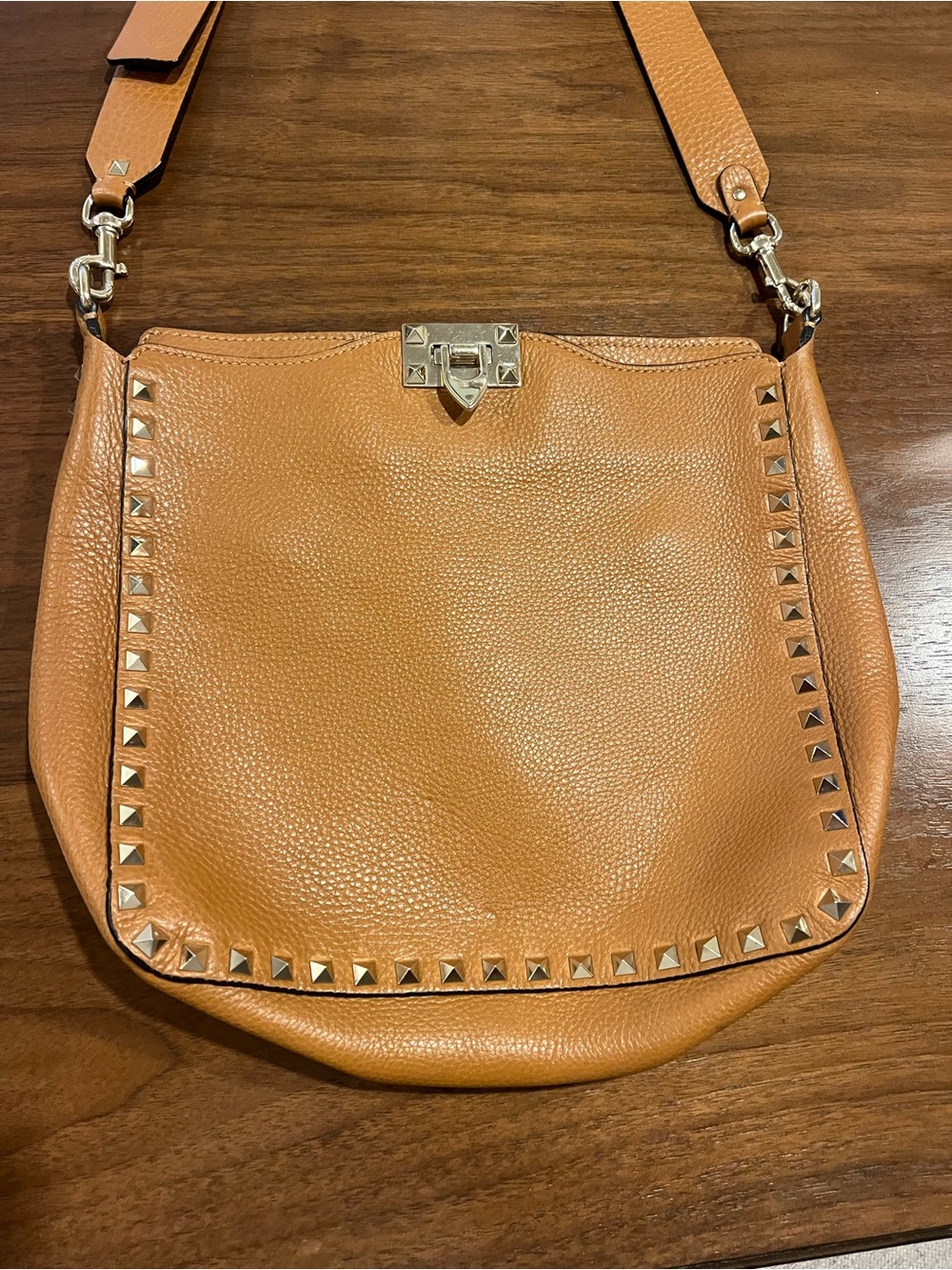 Valentino leather Studded Crossbody Bag